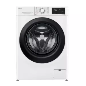 LG Front Load Washing Machine, 9KG, 1400 RPM, White, F4R3VYL6W
